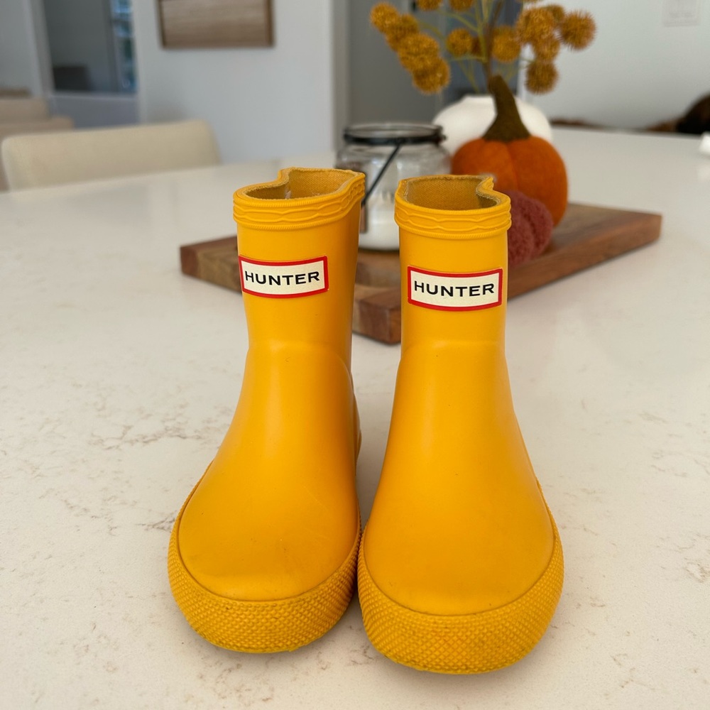 Toddler Hunter Rain Boots US Boys 5, Girls 6